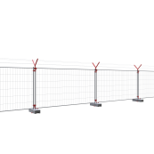 Base plate of plastic recycling | Length: 700 mmHeight: 160 mmWidth: 250 mmwith 6 holes ( 42 mm)20 kg
